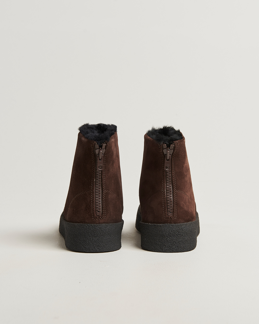 Herr | Loake 1880 Curling Sherling Boot Dark Brown | Loake 1880 | Curling Sherling Boot Dark Brown