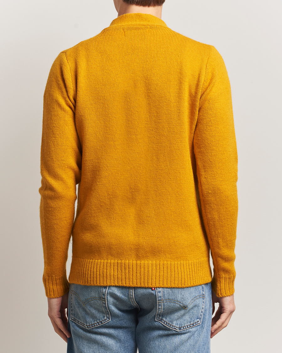 Herr | Tröjor | Peregrine | Maker's Stitch Merino Cardigan Honey
