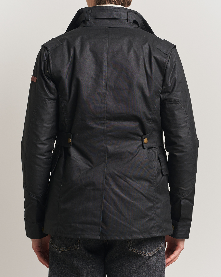 Herr | Jackor | Peregrine | Bexley Wax Jacket Black