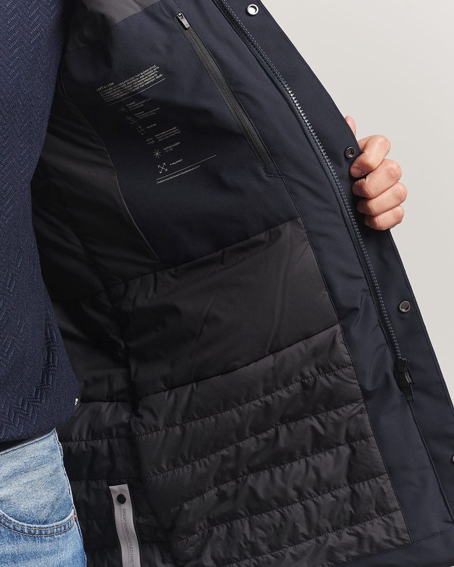 Herr | Jackor | Scandinavian Edition | Loft II Waterproof Padded Coat Midnight Blue