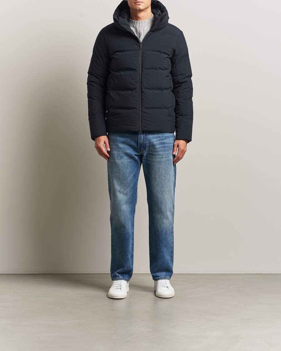 Herr | Jackor | Scandinavian Edition | Torrent II Hooded Puffer Jacket Midnight Blue