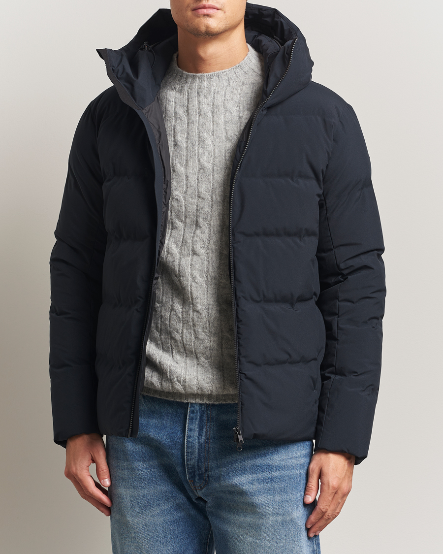Herr | Jackor | Scandinavian Edition | Torrent II Hooded Puffer Jacket Midnight Blue