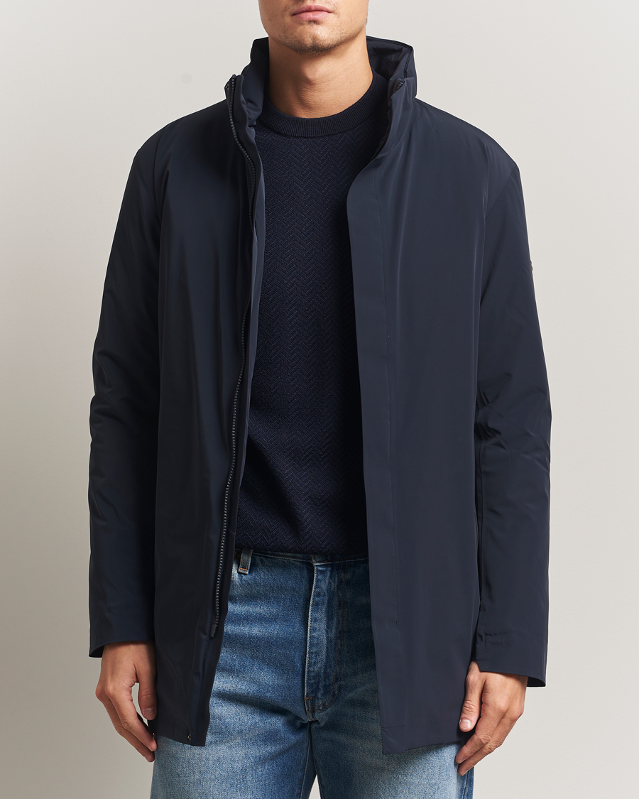 Herr | Jackor | Scandinavian Edition | Town II APEX Waterproof Lightweight Coat Navy