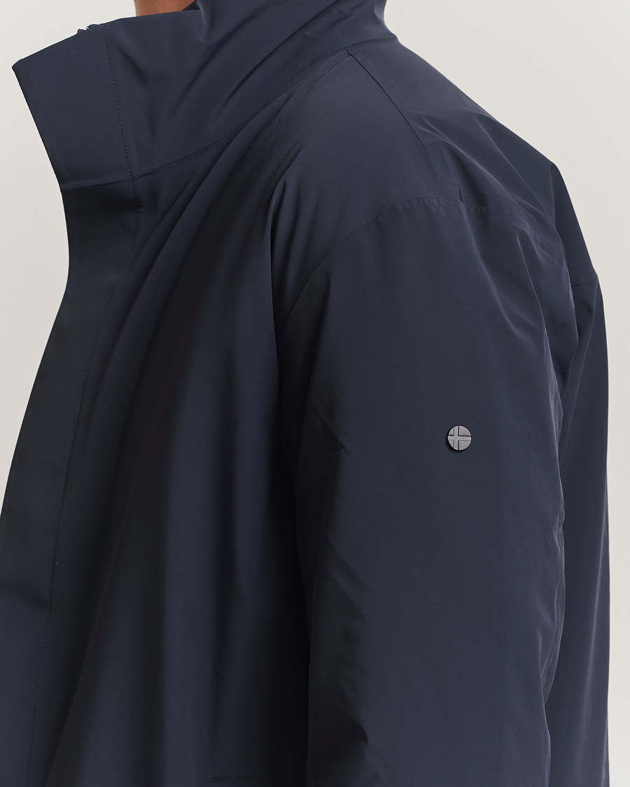 Herr | Jackor | Scandinavian Edition | Town II APEX Waterproof Lightweight Coat Navy