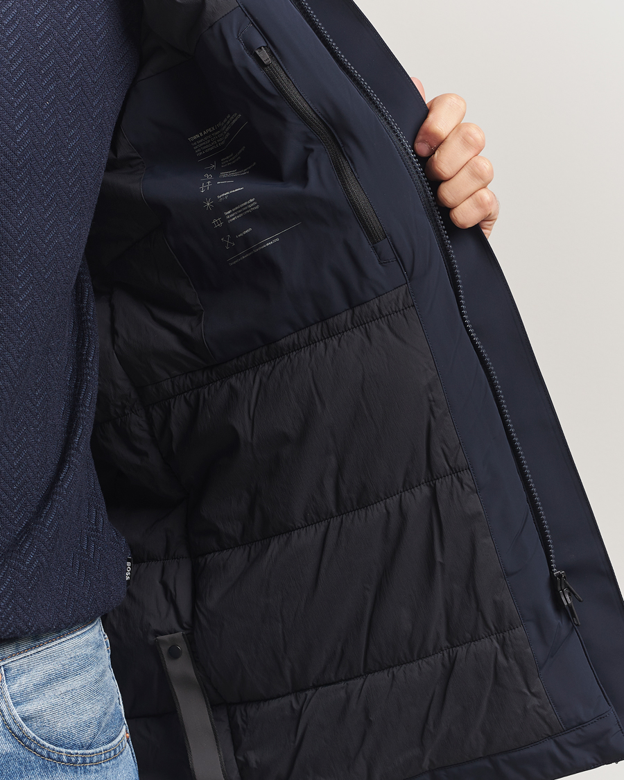 Herr | Jackor | Scandinavian Edition | Town II APEX Waterproof Lightweight Coat Navy