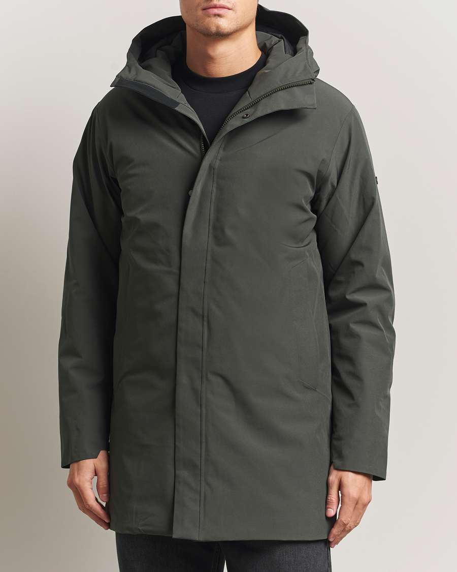 Herr | Jackor | Scandinavian Edition | Loft II Waterproof Padded Coat Dark Olive