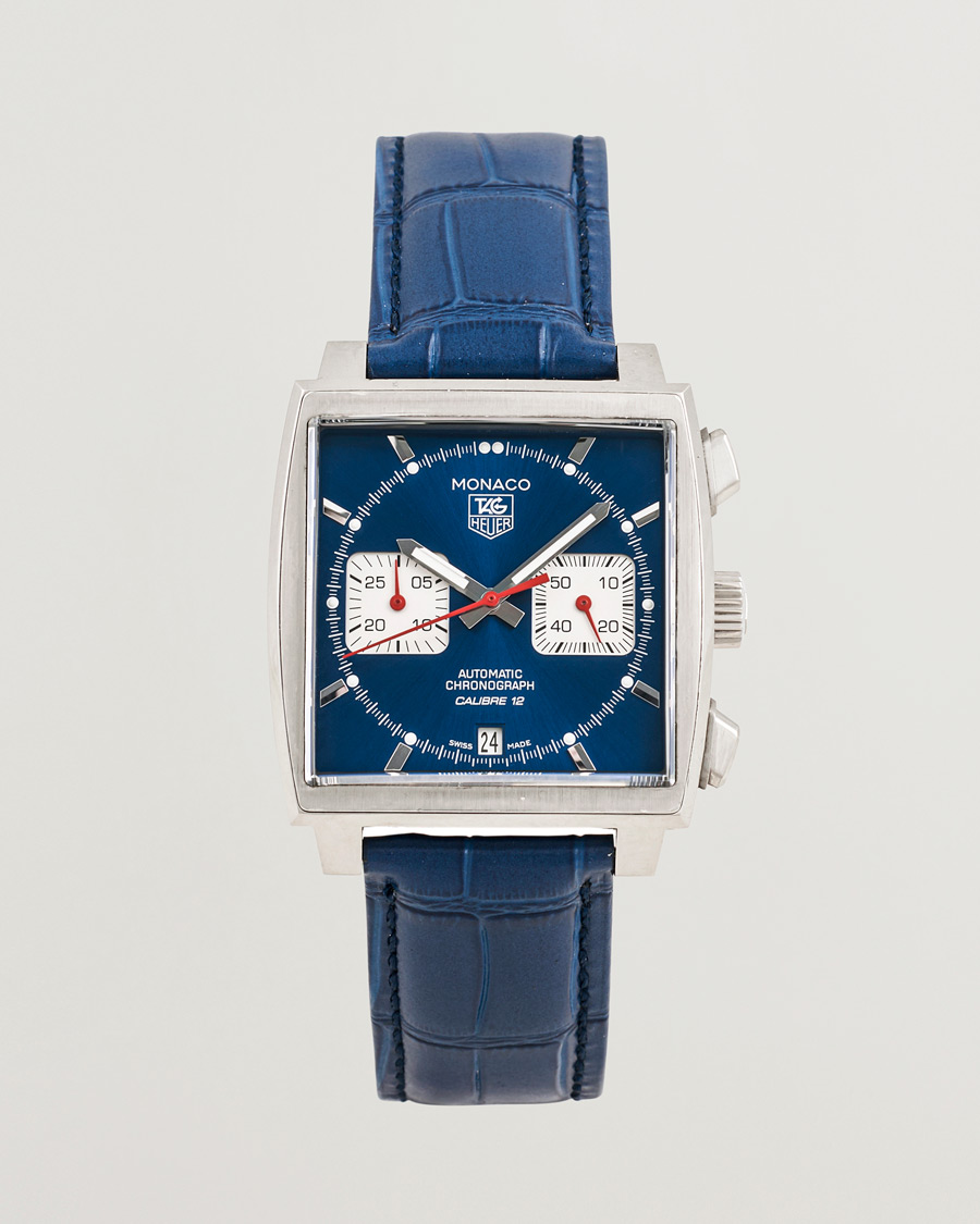 Herr | Tag Heuer Pre-Owned Monaco Calibre 12 | Tag Heuer Pre-Owned | Monaco Calibre 12