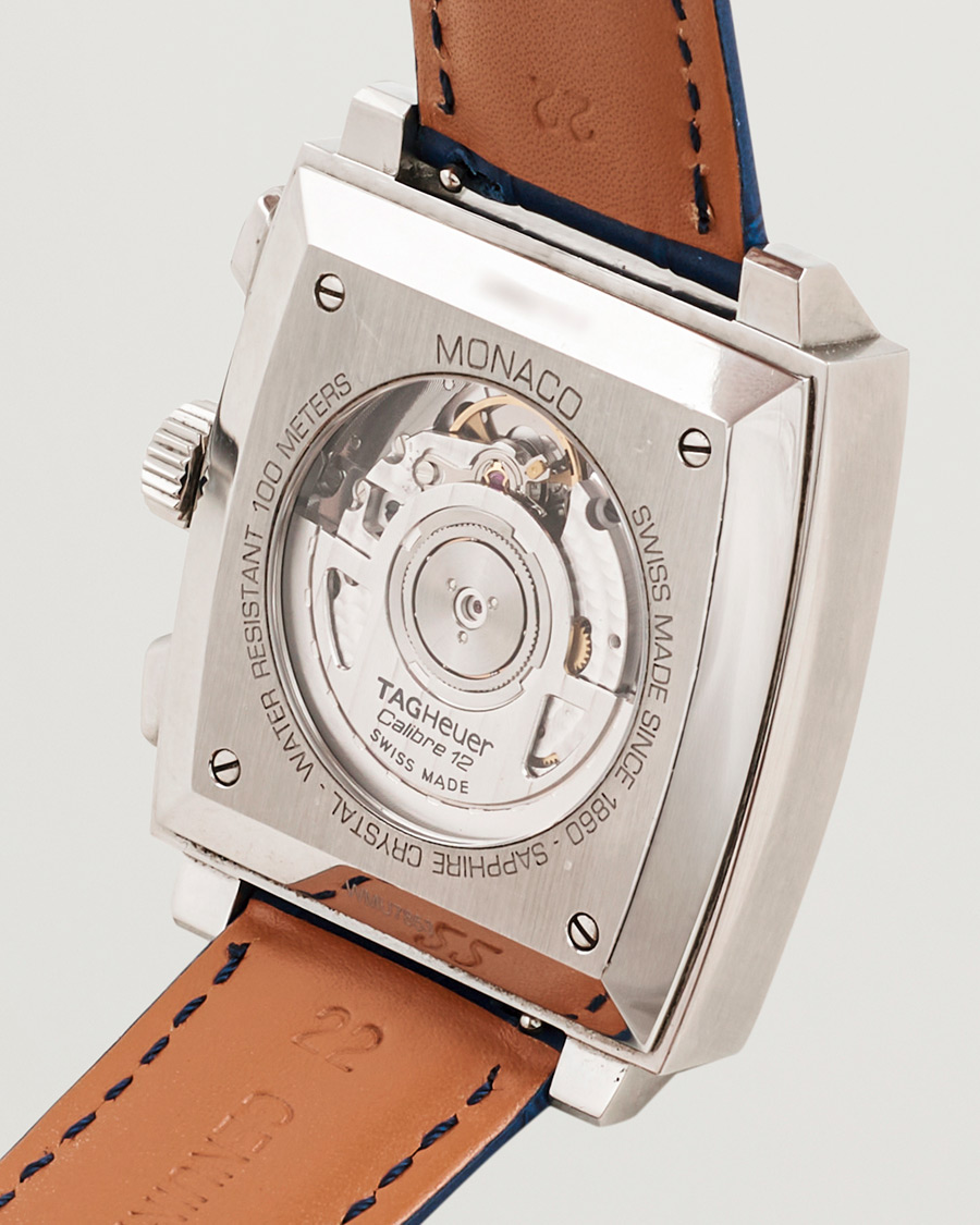 Herr | Tag Heuer Pre-Owned Monaco Calibre 12 | Tag Heuer Pre-Owned | Monaco Calibre 12