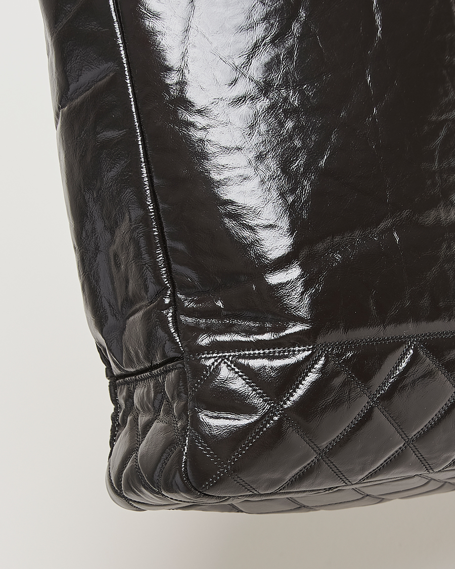 Herr | Pre-Owned & Vintage Bags | Chanel Pre-Owned | Chain Tote Bag Black