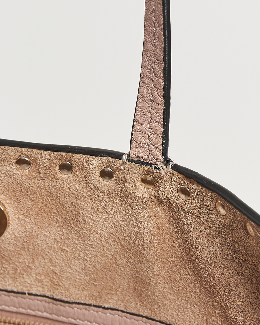 Herr | Pre-Owned & Vintage Bags | Valentino Pre-Owned | Medium Rockstud Tote Bag Poudre