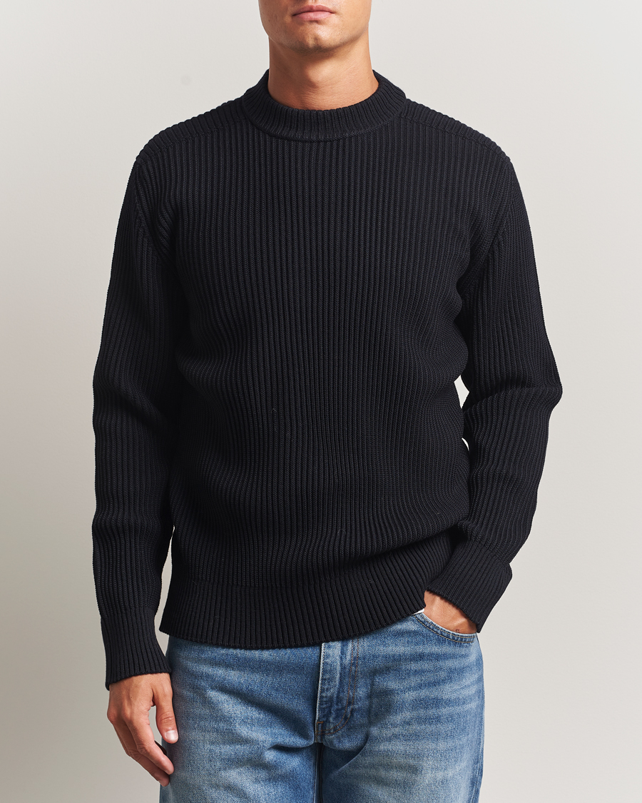 Herr | Tröjor | S.N.S. Herning | Fender Wool Crew Neck Navy
