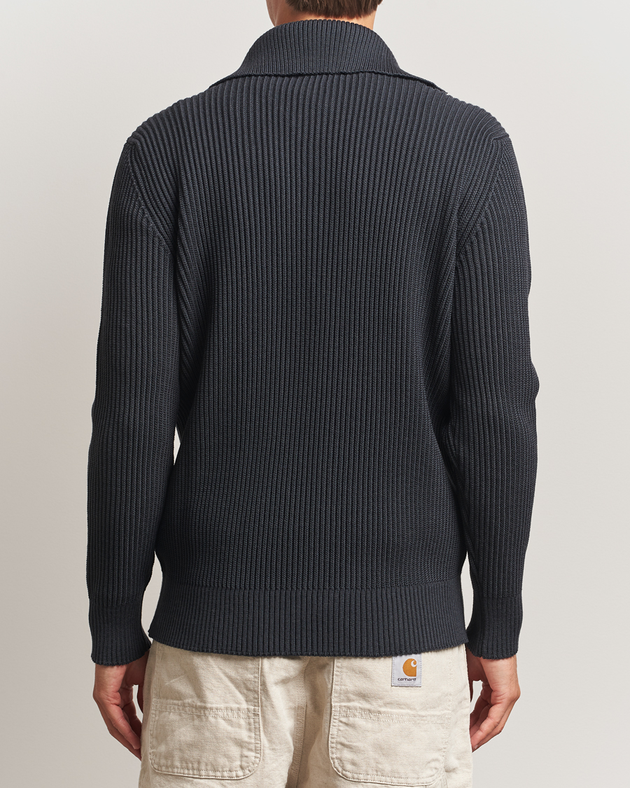 Herr | Tröjor | S.N.S. Herning | Fender Wool Half-Zip Molten Grey