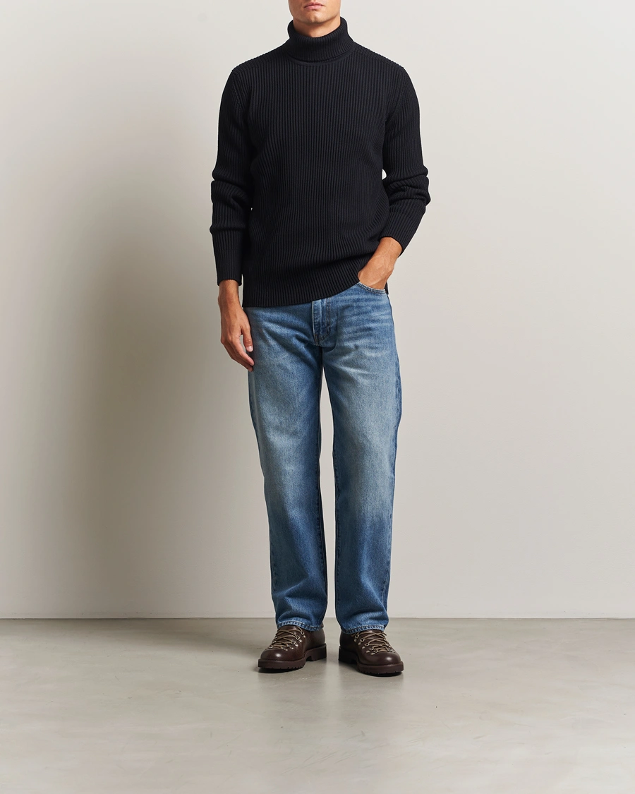 Herr | Tröjor | S.N.S. Herning | Fender Wool Rollneck Navy