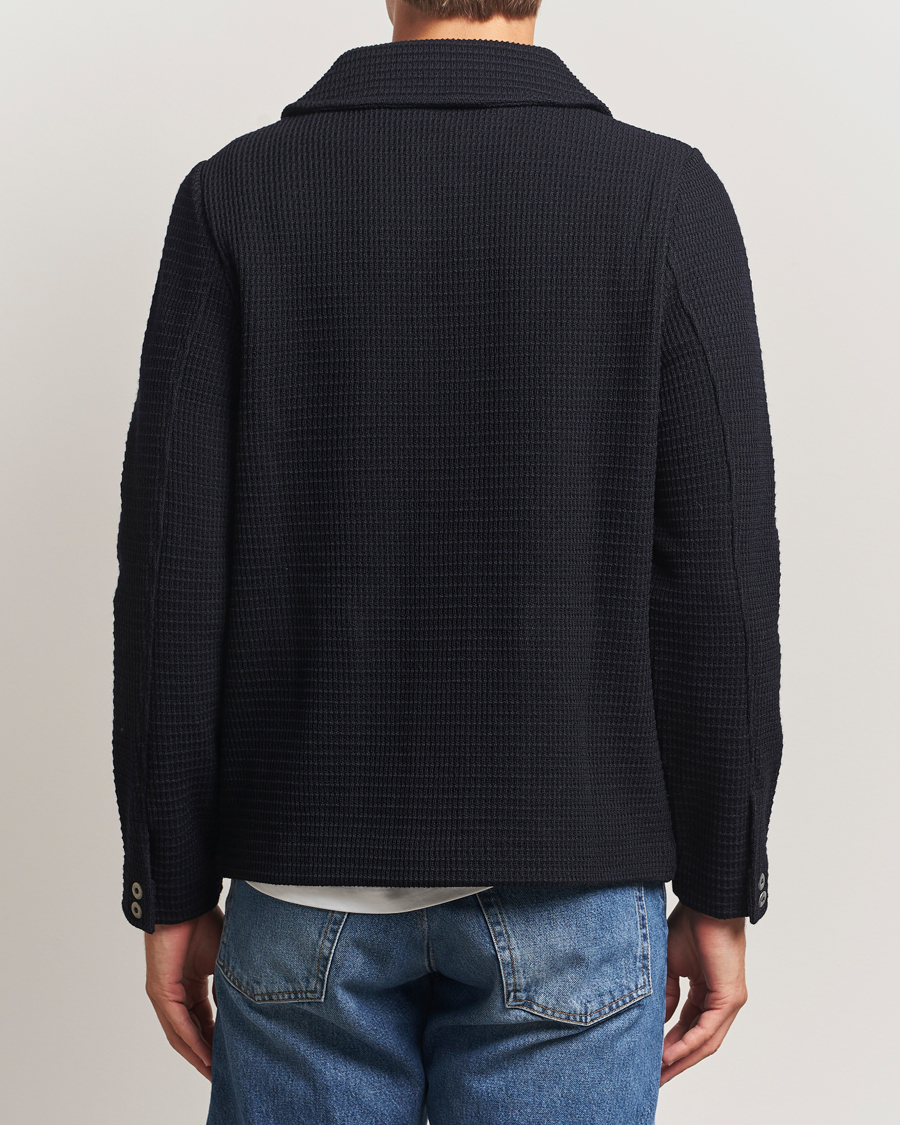 Herr | Tröjor | S.N.S. Herning | Wool Chore Jacket Navy