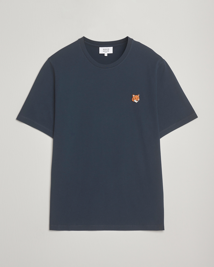 Herr | T-Shirts | Maison Kitsuné | Fox Head T-Shirt Classic Navy