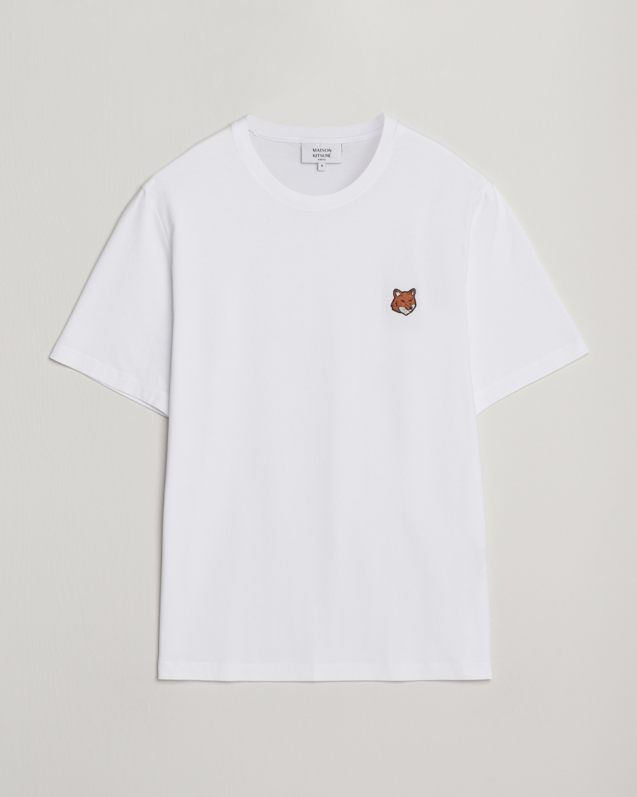 Herr | T-Shirts | Maison Kitsuné | Fox Head T-Shirt White