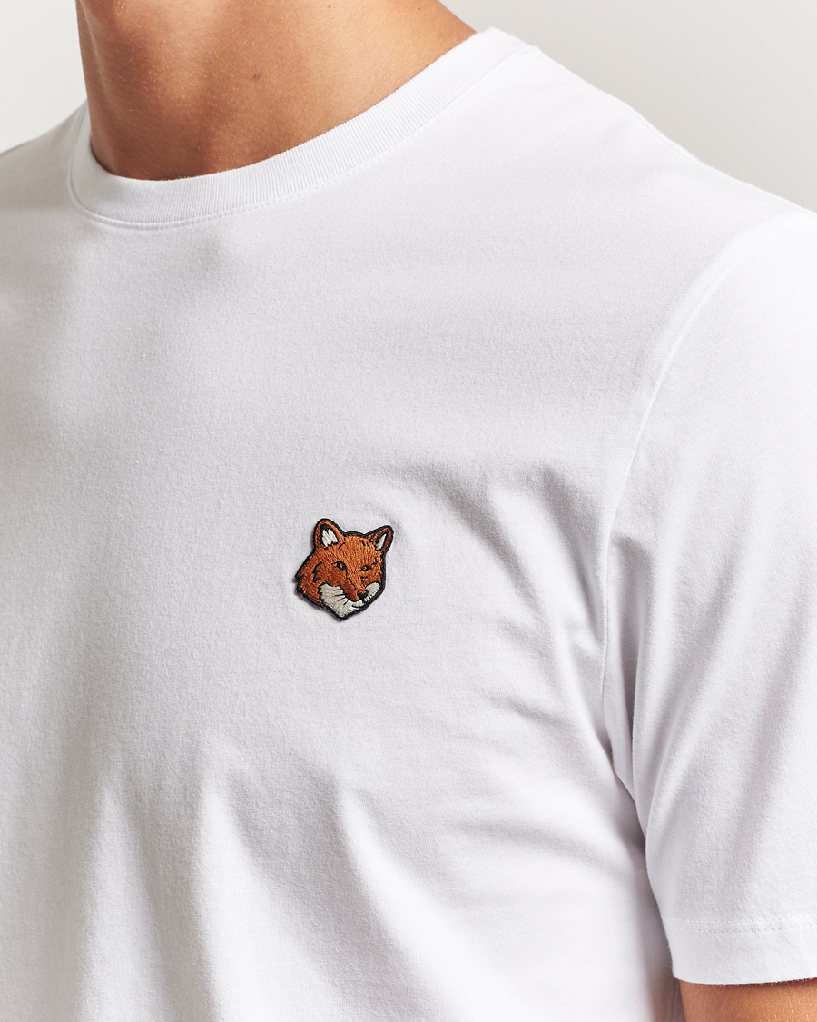 Herr | T-Shirts | Maison Kitsuné | Fox Head T-Shirt White