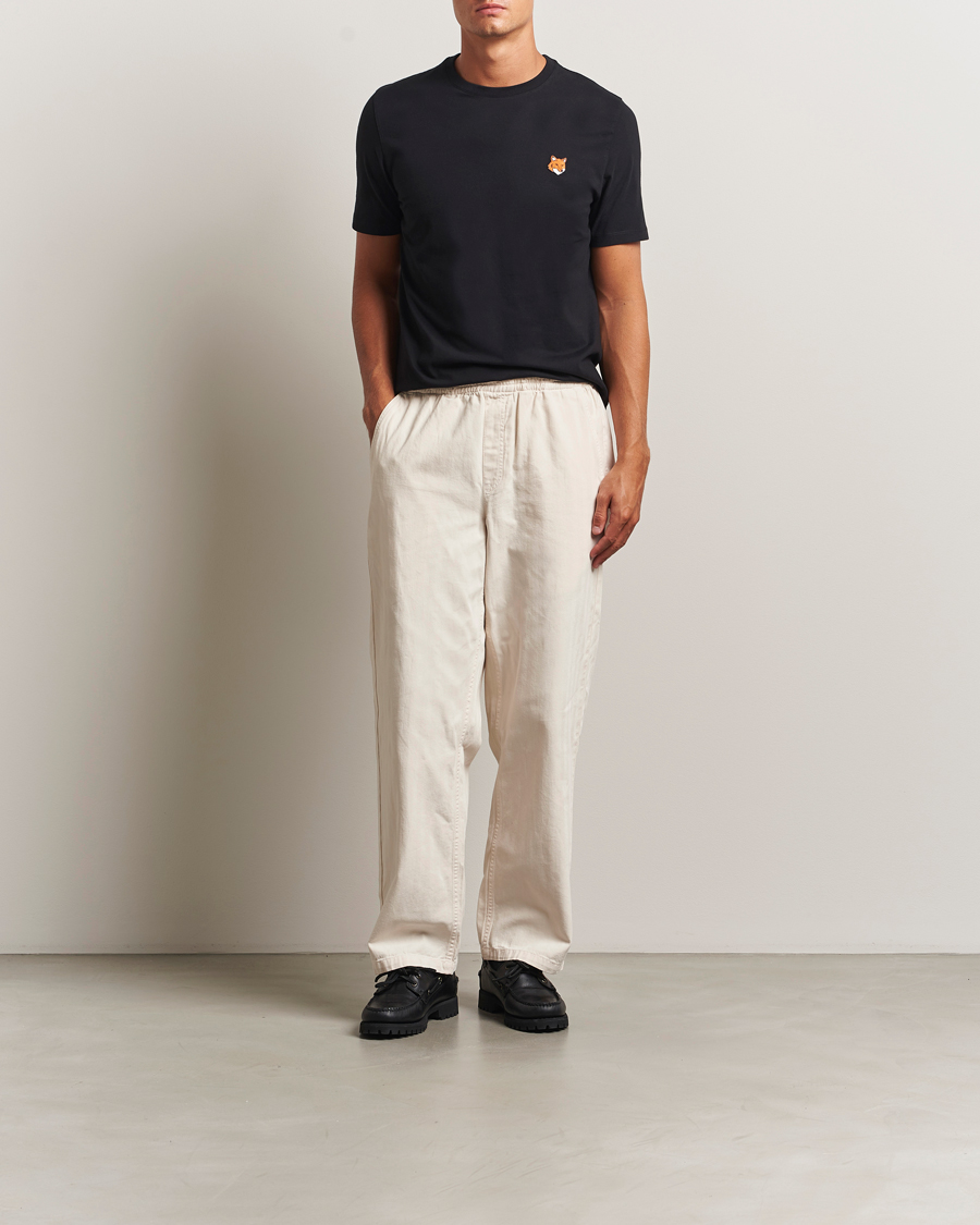 Herr | T-Shirts | Maison Kitsuné | Fox Head T-Shirt Black