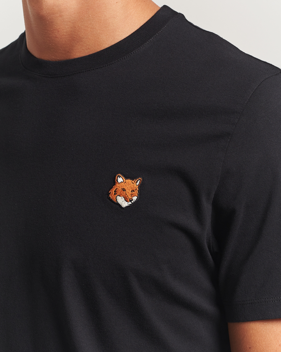 Herr | T-Shirts | Maison Kitsuné | Fox Head T-Shirt Black