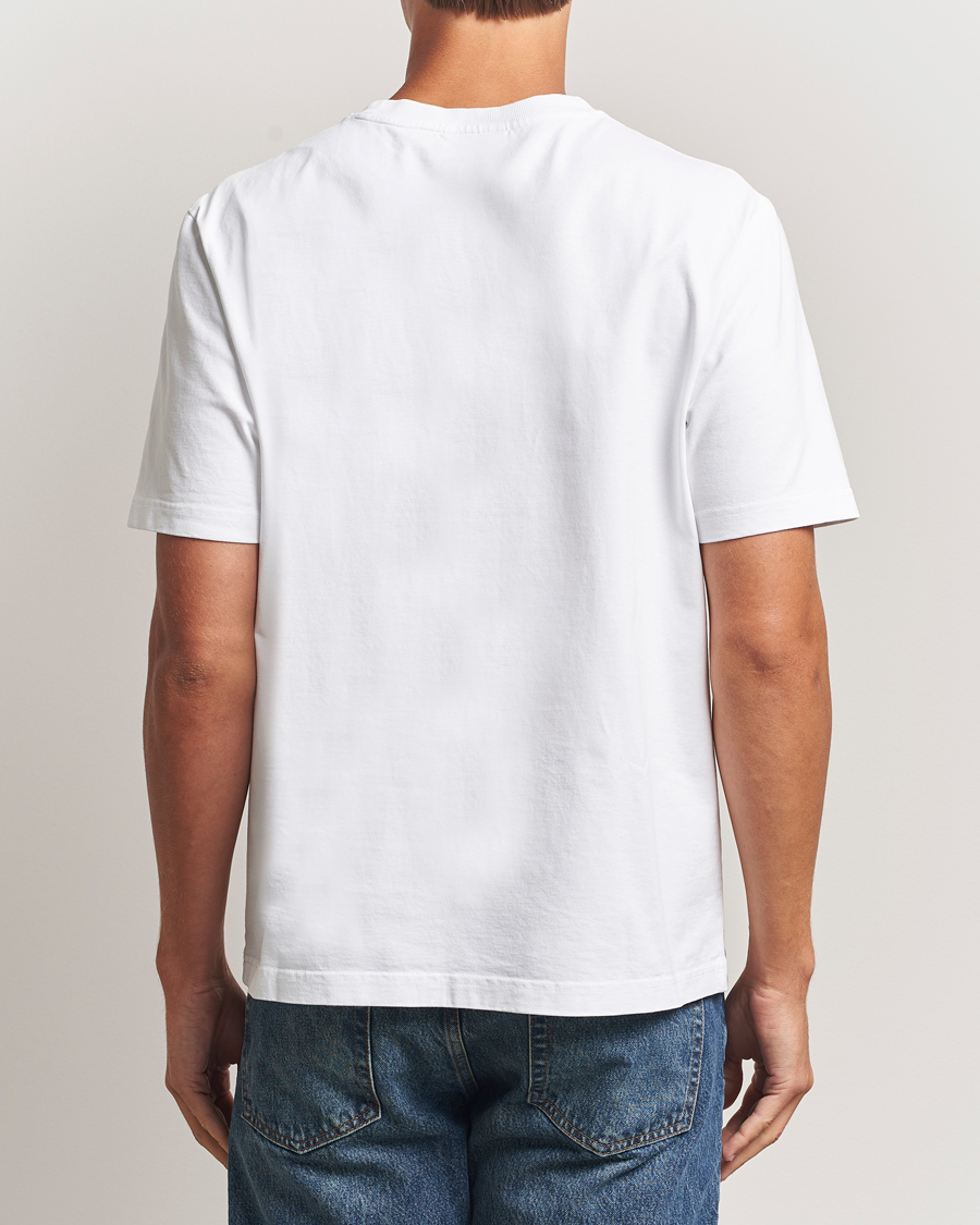 Herr | T-Shirts | Maison Kitsuné | Grey Fox Head T-Shirt White
