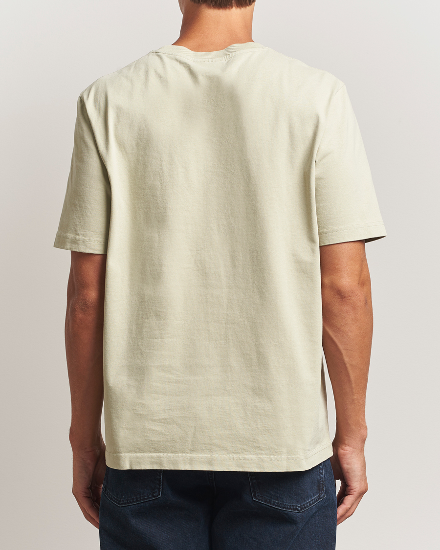 Herr | T-Shirts | Maison Kitsuné | Grey Fox Head T-Shirt Stone Beige
