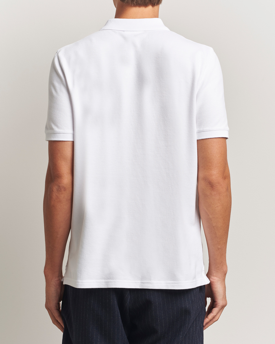 Herr | Pikéer | Maison Kitsuné | Fox Head Polo White