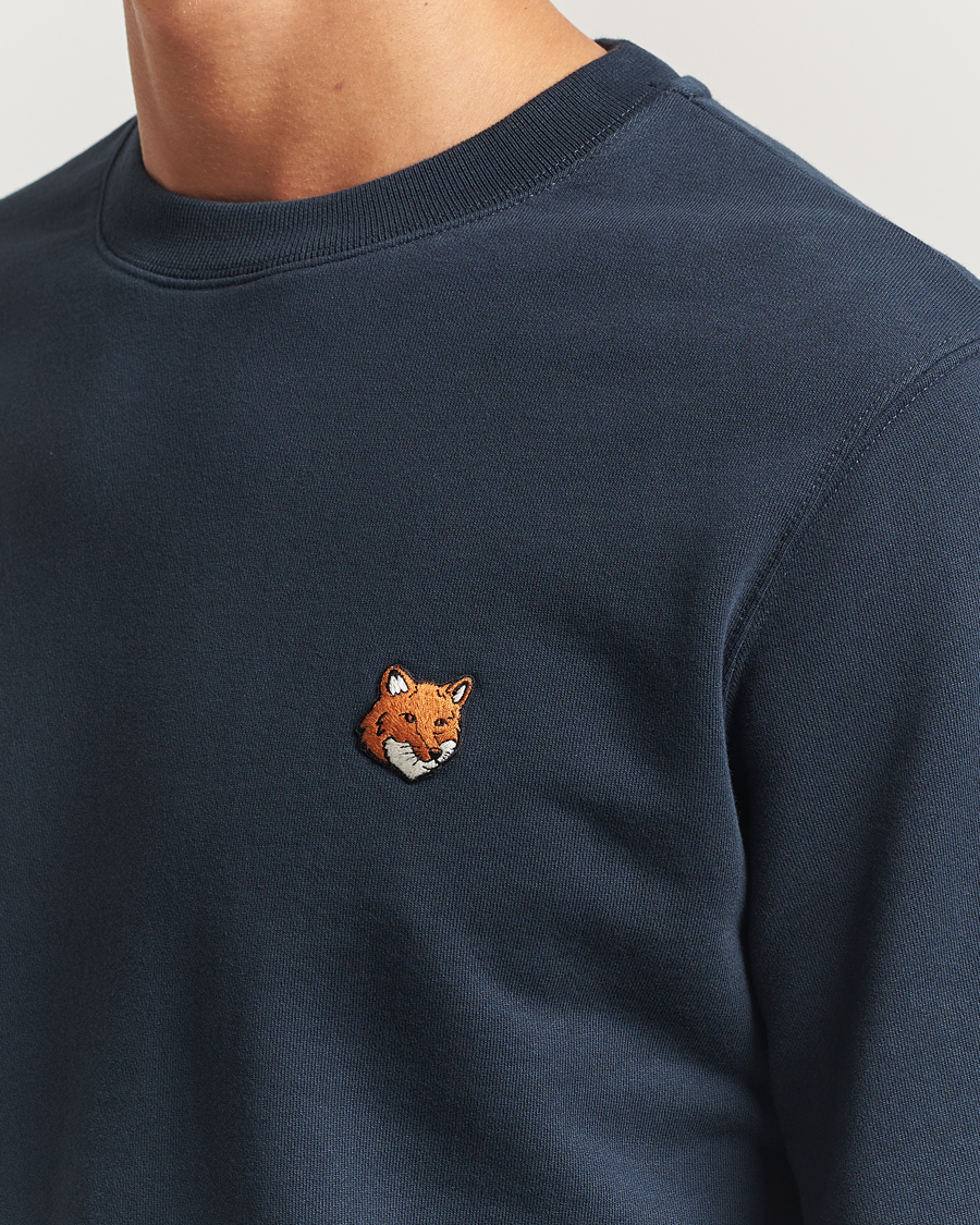 Herr | Tröjor | Maison Kitsuné | Fox Head Sweatshirt Classic Navy