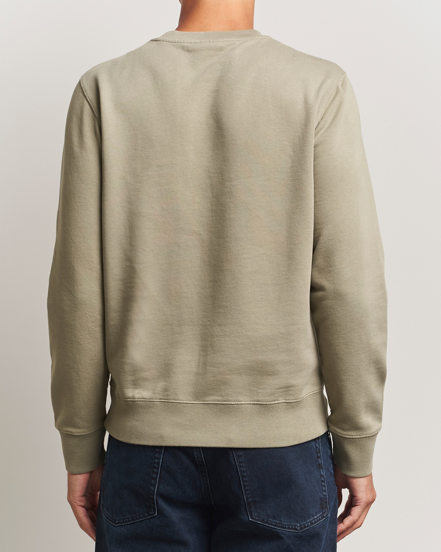 Herr | Tröjor | Maison Kitsuné | Fox Head Sweatshirt Laurel Green