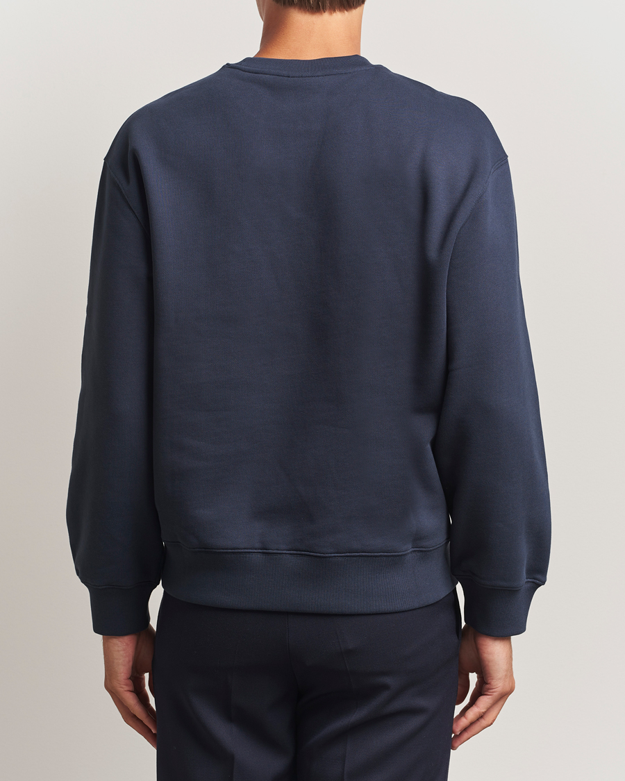 Herr | Tröjor | Maison Kitsuné | Grey Fox Head Sweatshirt Classic Navy