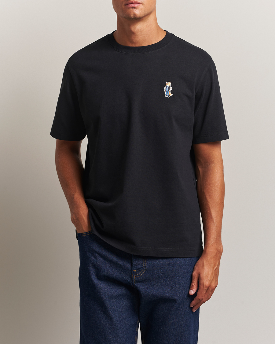 Herr | T-Shirts | Maison Kitsuné | Dressed Fox T-Shirt Black