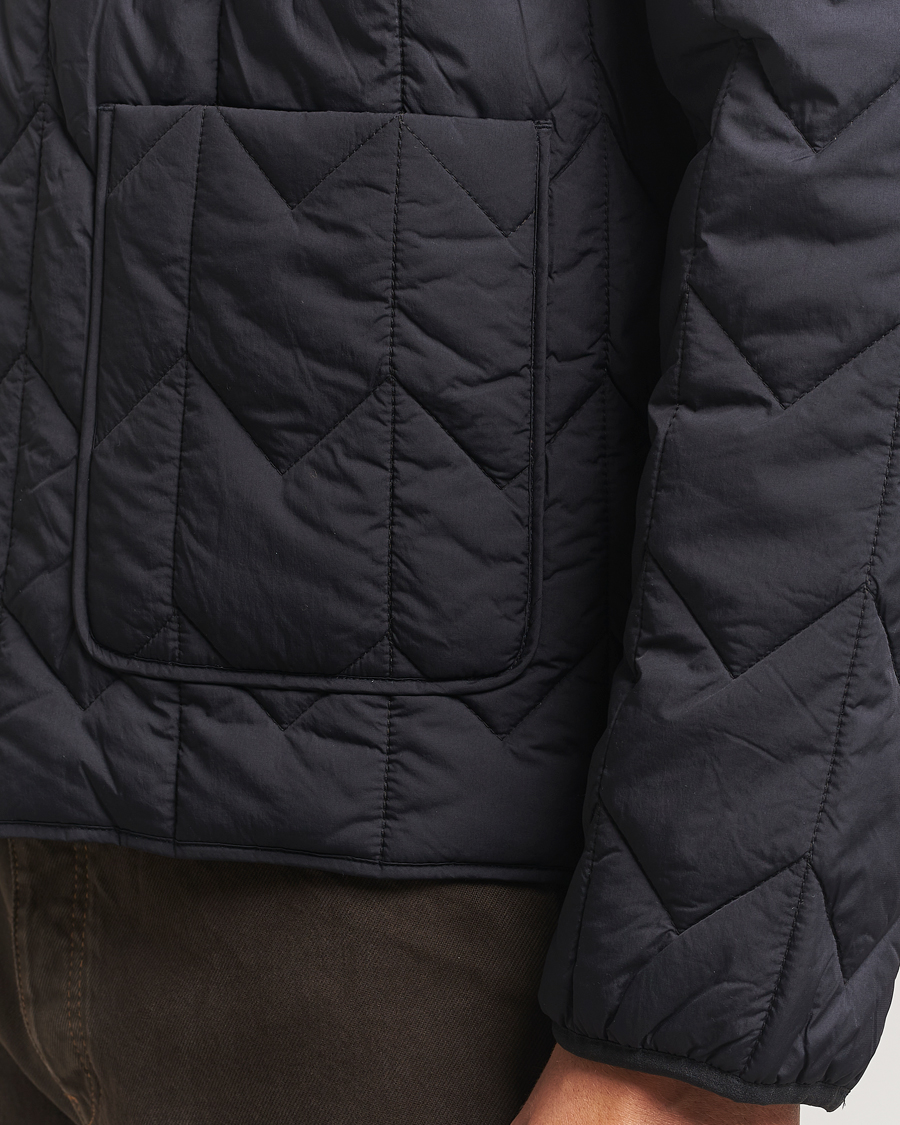 Herr | Jackor | Maison Kitsuné | Quilted Jacket Black