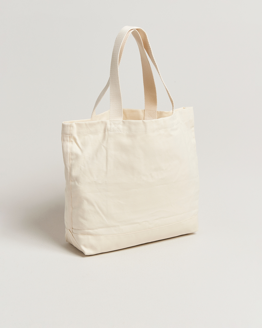 Herr | Väskor | Maison Kitsuné | Dressed Fox Tote Bag Ecru