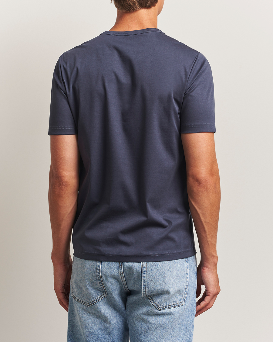 Herr | T-Shirts | Tiger of Sweden | Olaf Mercerized Cotton T-Shirt Light Ink