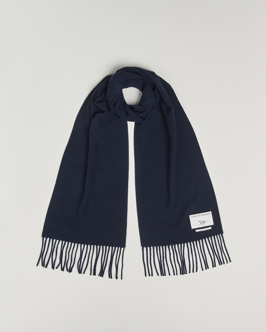 Herr | Tiger of Sweden Sylan Wool Scarf Light Ink | Tiger of Sweden | Sylan Wool Scarf Light Ink