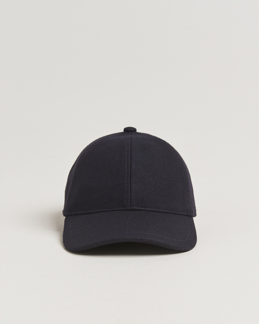 Herr | Hattar & kepsar | Tiger of Sweden | Hent Wool/Cashmere Cap Light Ink