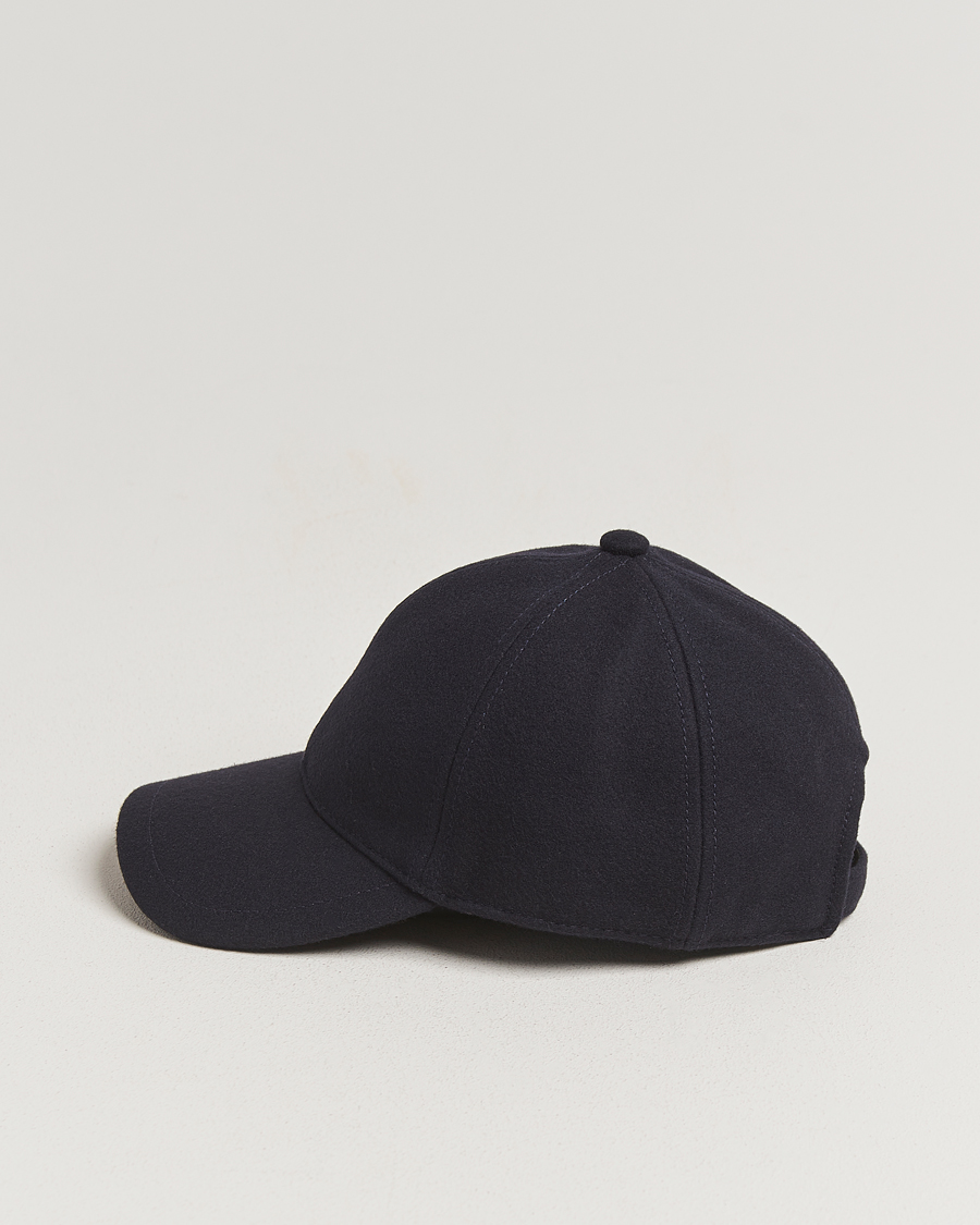 Herr | Hattar & kepsar | Tiger of Sweden | Hent Wool/Cashmere Cap Light Ink
