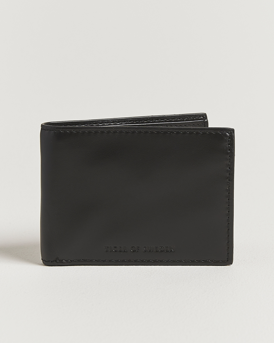 Herr | Plånböcker | Tiger of Sweden | Wald Smooth Leather Wallet Black
