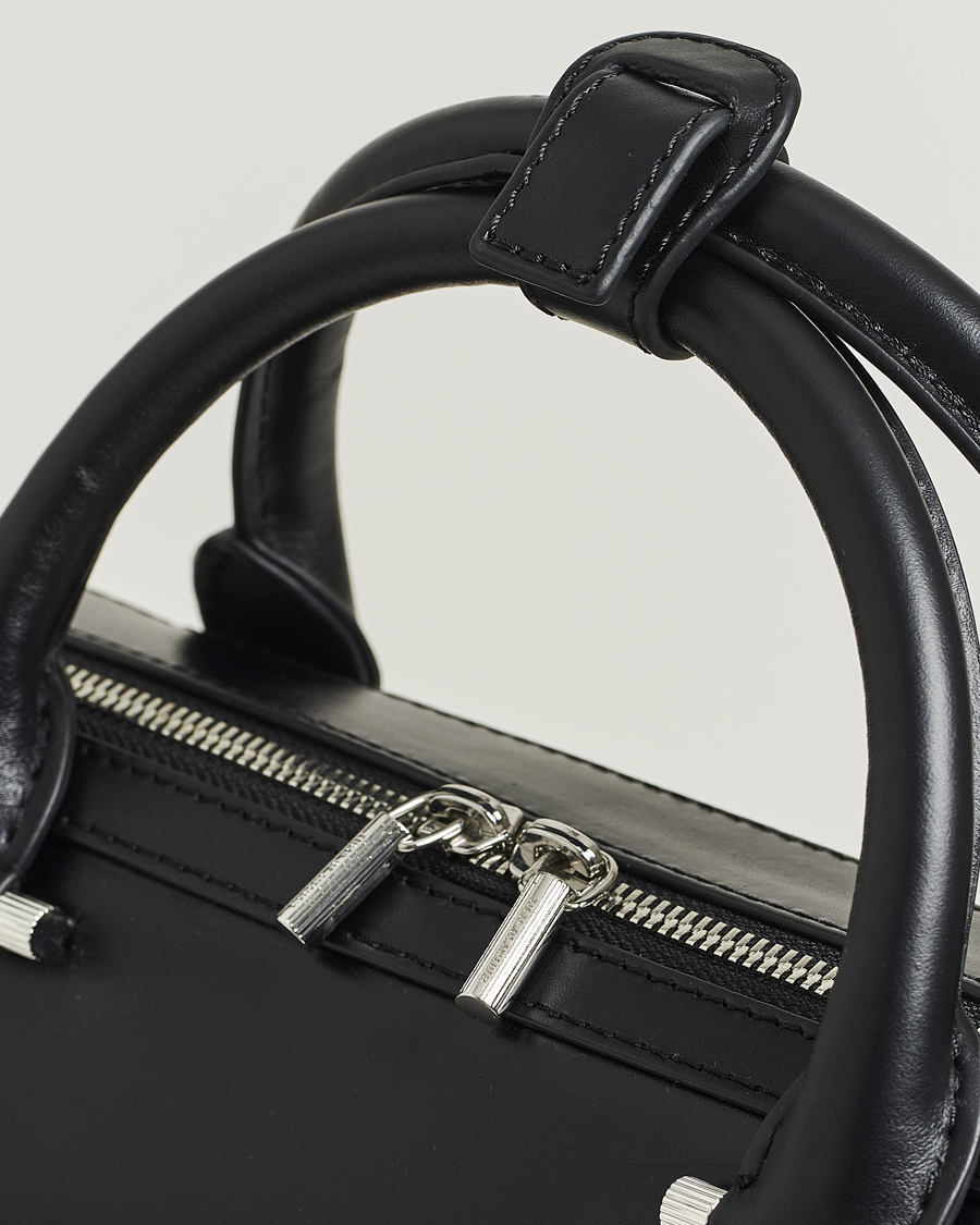 Herr | Väskor | Tiger of Sweden | Valise Smooth Leather Briefcase Black