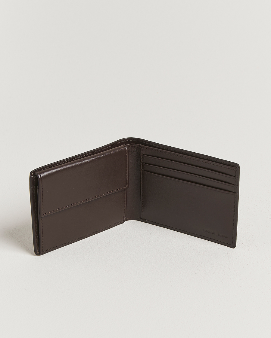 Herr | Plånböcker | Tiger of Sweden | Wald Grainer Leather Wallet Dark Brown