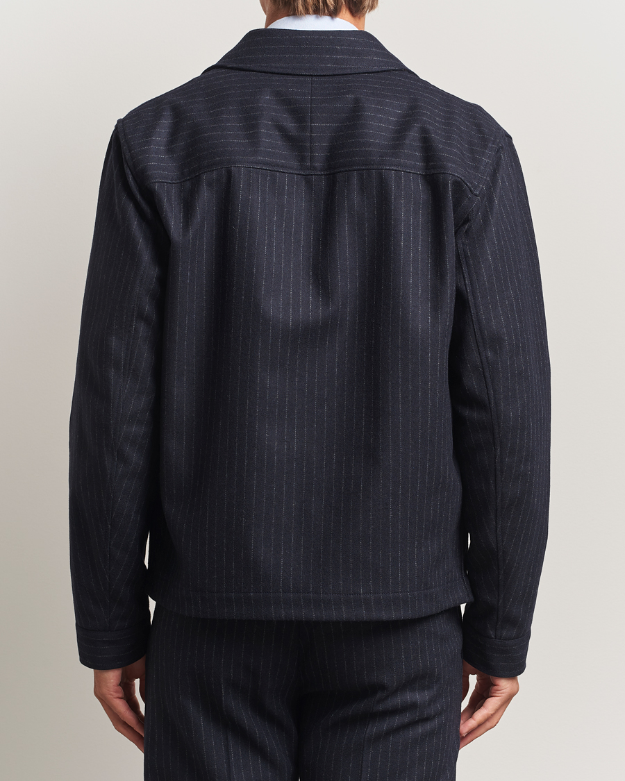 Herr | Jackor | Tiger of Sweden | Barnaby Wool Pinstriped Jacket Blue Function