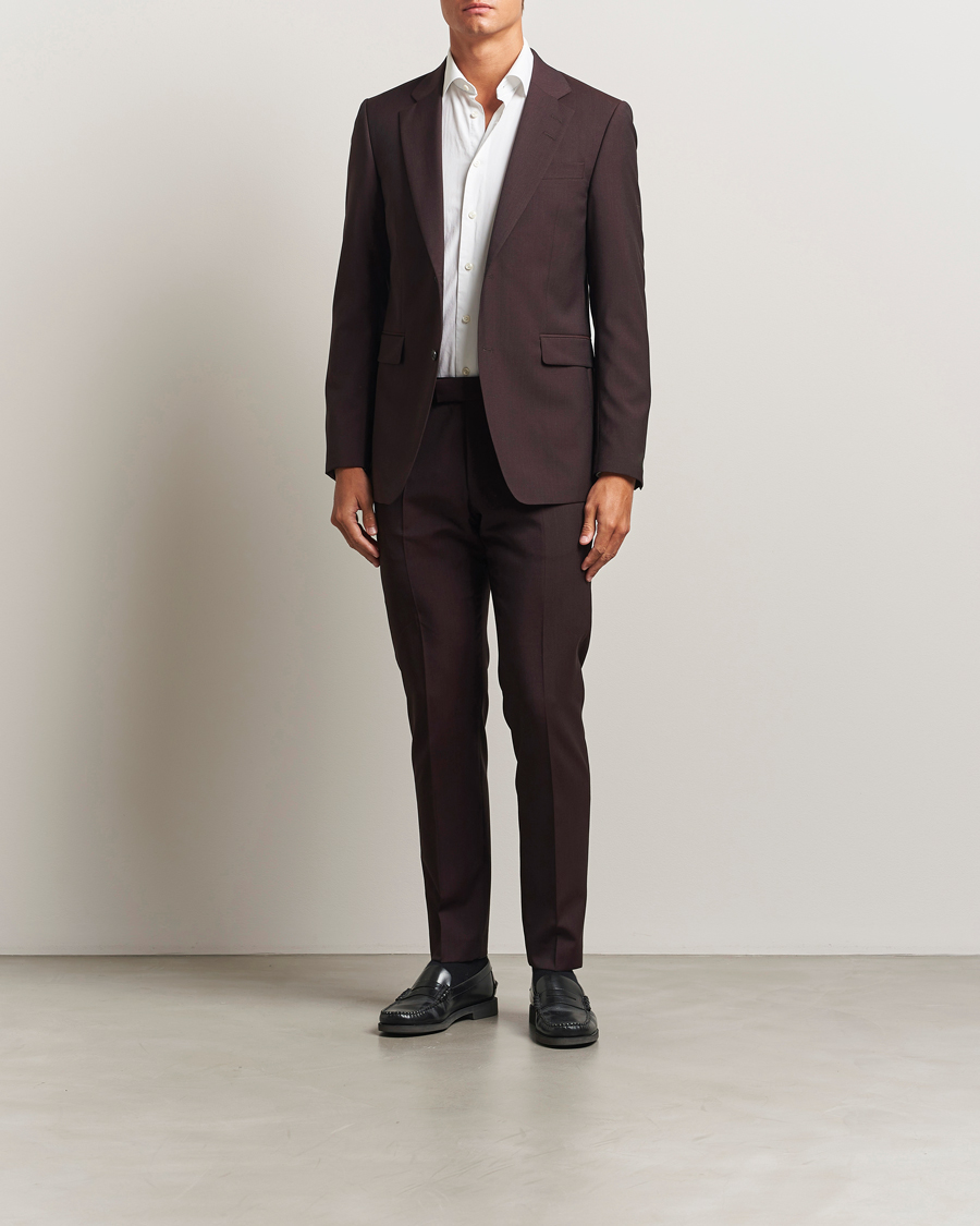 Herr | Kavajer | Tiger of Sweden | Justin Wool Suit Blazer Triumph Steel