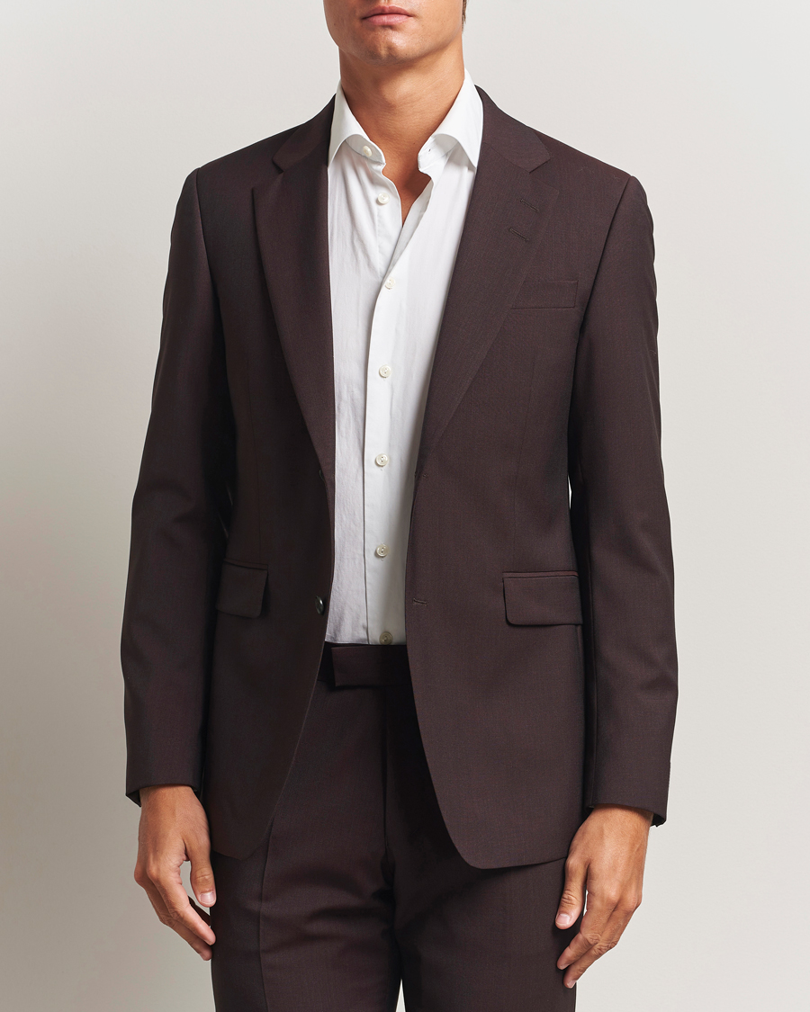 Herr | Kavajer | Tiger of Sweden | Justin Wool Suit Blazer Triumph Steel