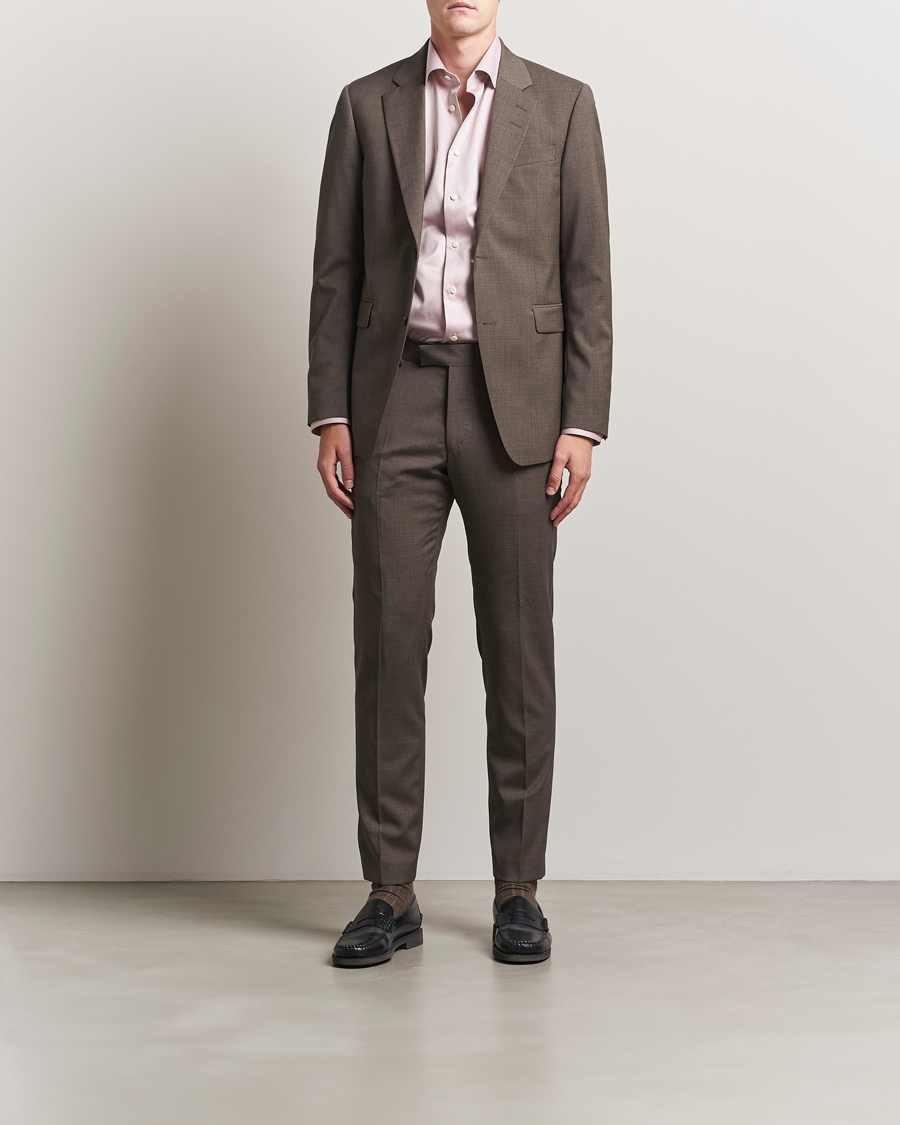 Herr | Kavajer | Tiger of Sweden | Justin Wool Suit Blazer Mud
