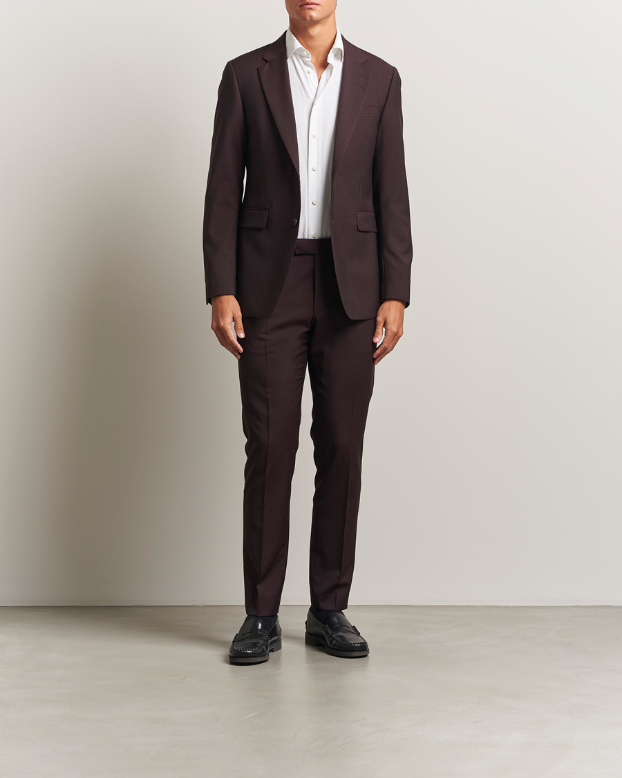 Herr | Byxor | Tiger of Sweden | Tenuta Wool Suit Trousers Triumph Steel
