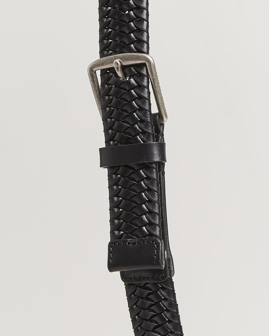 Herr | Bälten | Tiger of Sweden | Braidant Braided Belt Black