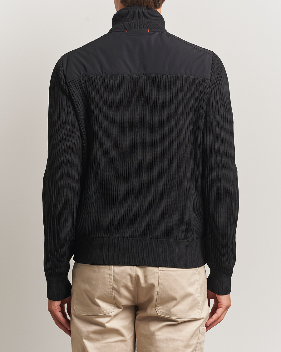 Herr | Jackor | Parajumpers | Zorba Tech Knit Hybrid Jacket Black
