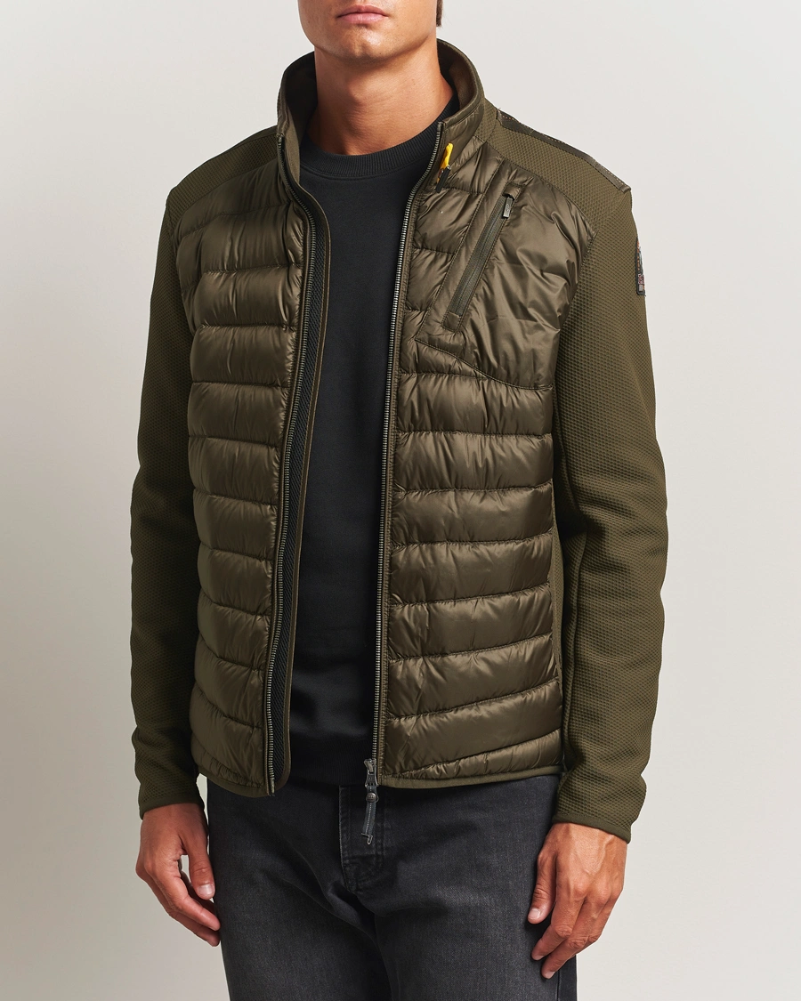 Herr | Jackor | Parajumpers | Jayden Warm Up Hybrid Jacket Deep Moss