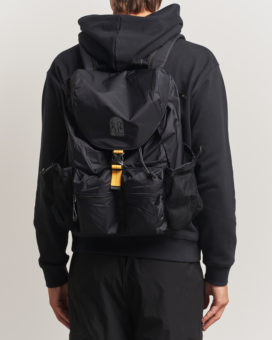 Herr | Väskor | Parajumpers | Mitchel Nylon Ripstop Backpack Black