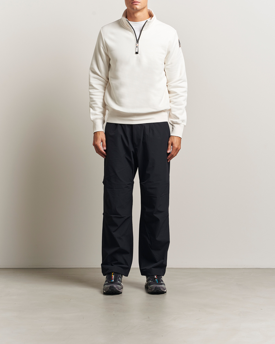 Herr | Tröjor | Parajumpers | Broad Peak Super Easy Half Zip Sweatshirt Purity