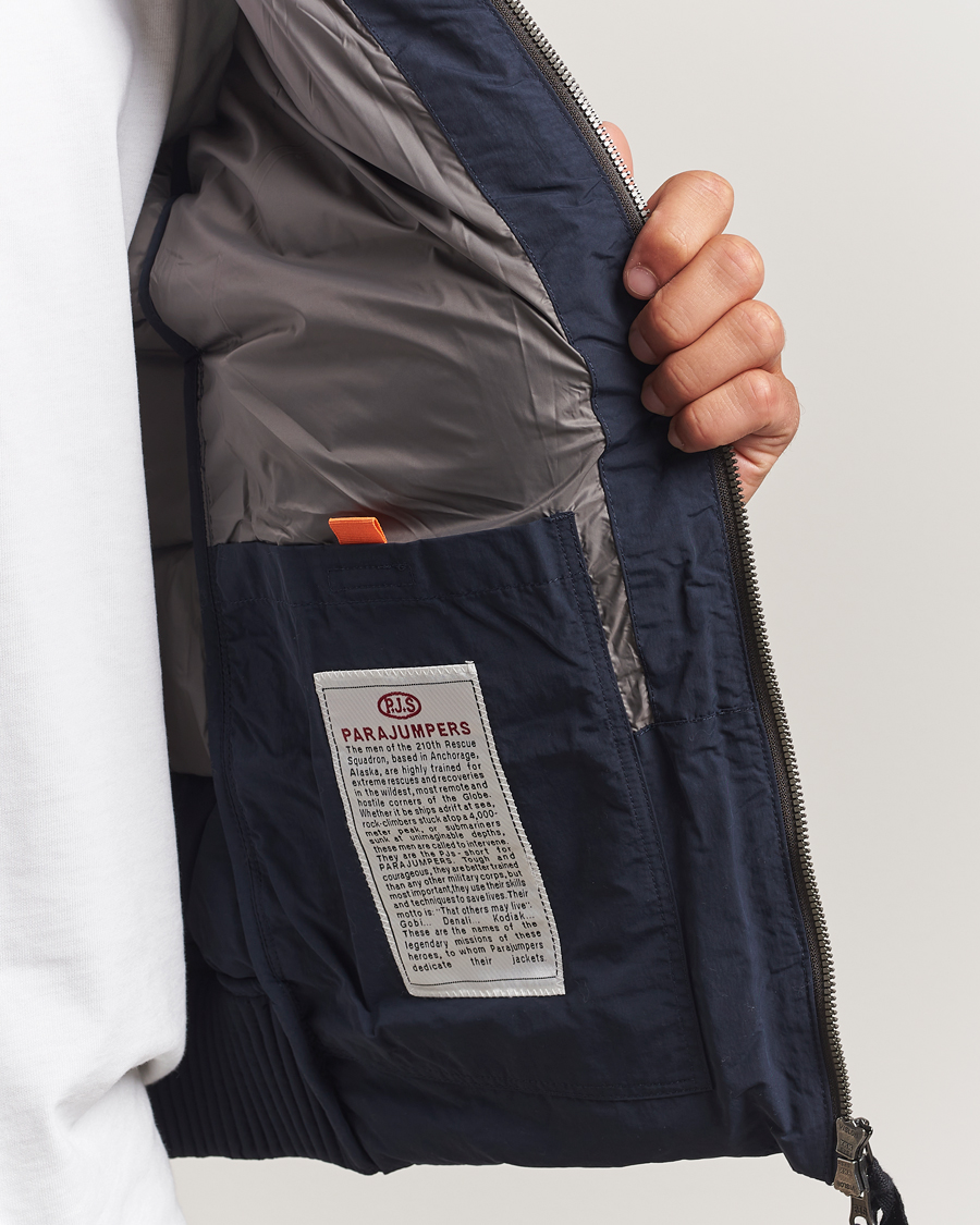 Herr | Jackor | Parajumpers | Cassian Matte Down Jacket Blue Navy